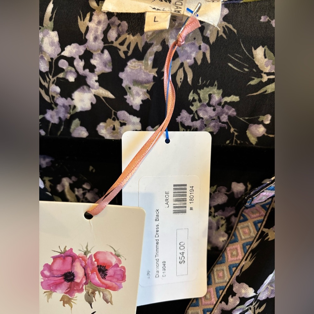 Super cute Entro dress, size L, NWT - Picture 4 of 5